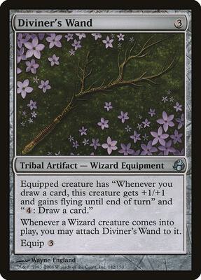 Diviner's Wand card from Morningtide