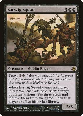 Earwig Squad card from Morningtide