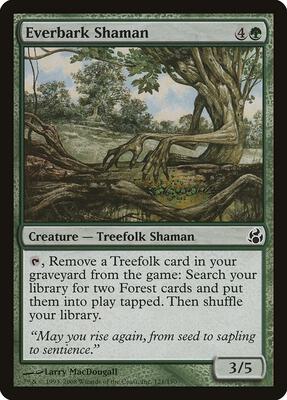 Everbark Shaman card from Morningtide