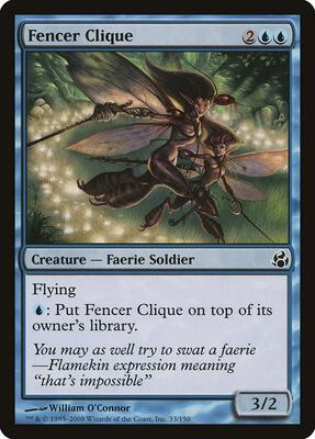 Fencer Clique card from Morningtide