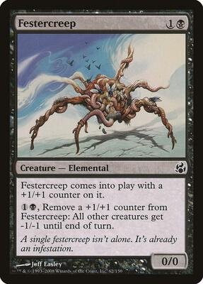 Festercreep card from Morningtide