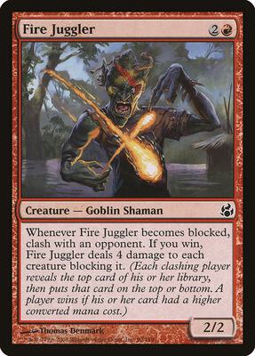 Fire Juggler card from Morningtide