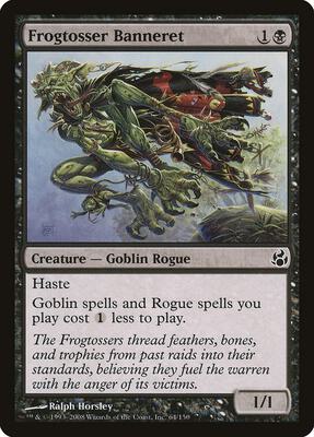 Frogtosser Banneret card from Morningtide