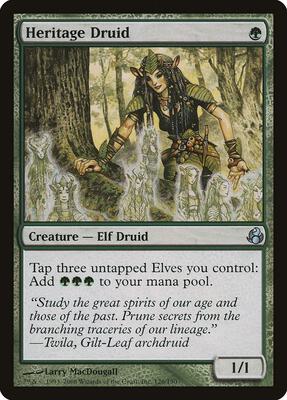 Heritage Druid card from Morningtide