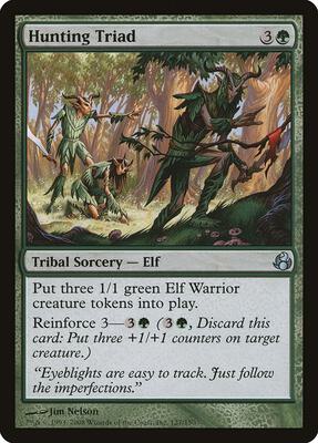 Hunting Triad card from Morningtide