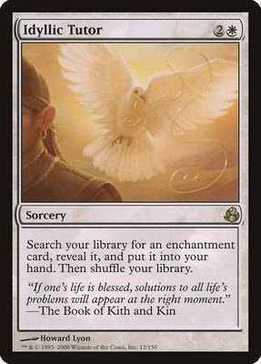 Idyllic Tutor card from Morningtide