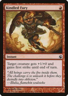 Kindled Fury card from Morningtide