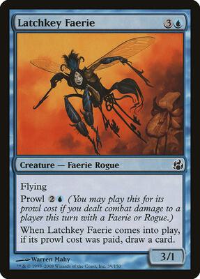 Latchkey Faerie card from Morningtide