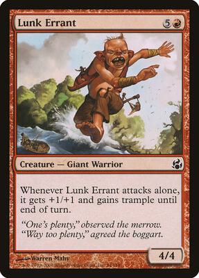 Lunk Errant card from Morningtide