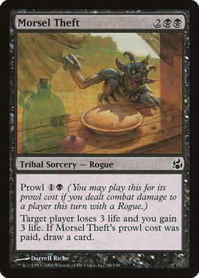 Morsel Theft card from Morningtide