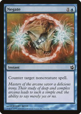 Negate card from Morningtide