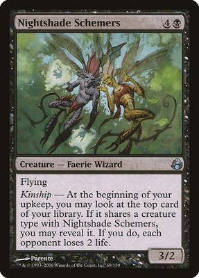 Nightshade Schemers card from Morningtide