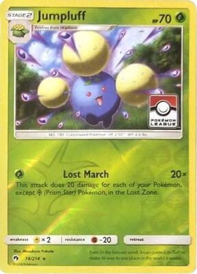 Jumpluff - 14/214 (Pokemon League) card from League & Championship Cards