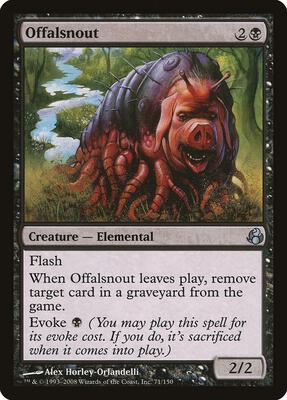 Offalsnout card from Morningtide