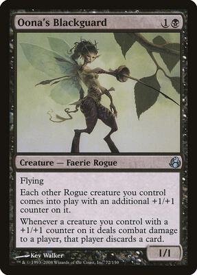 Oona's Blackguard card from Morningtide
