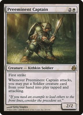 Preeminent Captain card from Morningtide