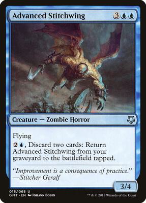 Advanced Stitchwing card from Magic Game Night