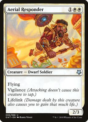 Aerial Responder card from Magic Game Night
