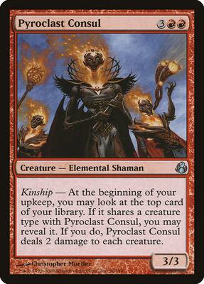 Pyroclast Consul card from Morningtide