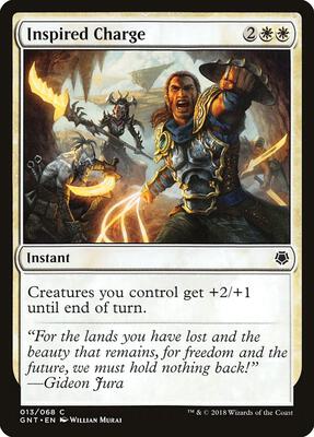 Inspired Charge card from Magic Game Night