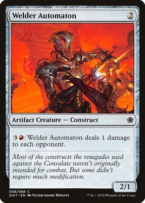 Welder Automaton card from Magic Game Night