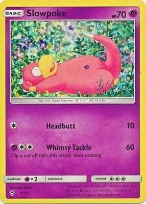 Slowpoke - 5/12 card from McDonald's Promos 2018