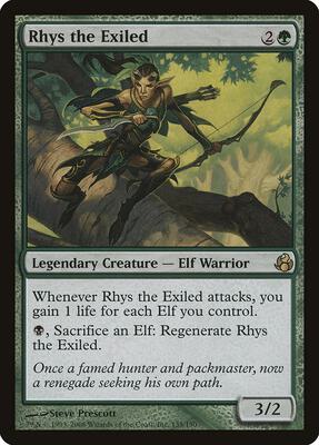 Rhys the Exiled card from Morningtide