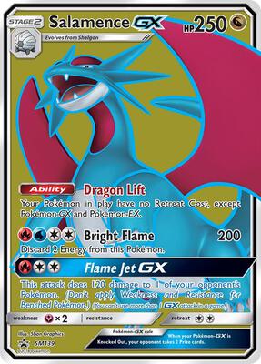 Salamence GX - SM139 card from SM Promos