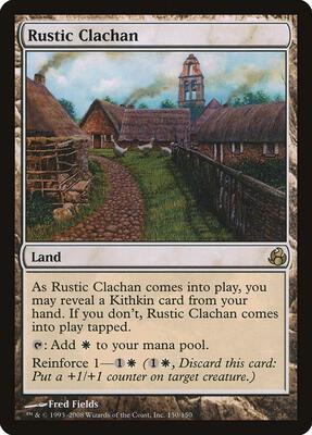 Rustic Clachan card from Morningtide