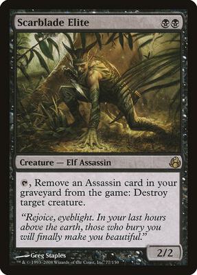 Scarblade Elite card from Morningtide