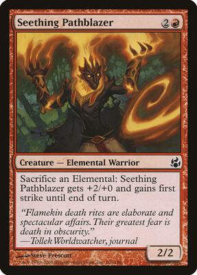 Seething Pathblazer card from Morningtide