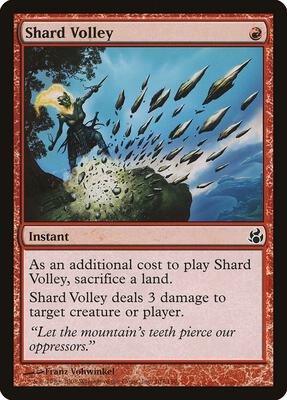 Shard Volley card from Morningtide
