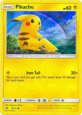 Pikachu - 28/73 (Water Web Holo) card from Miscellaneous Cards & Products