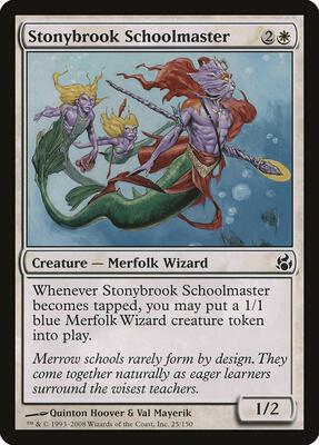 Stonybrook Schoolmaster card from Morningtide