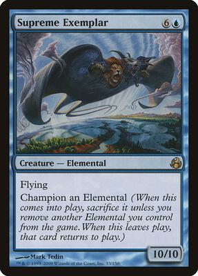 Supreme Exemplar card from Morningtide
