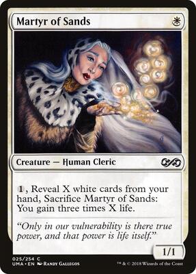 Martyr of Sands card from Ultimate Masters
