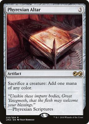 Phyrexian Altar card from Ultimate Masters