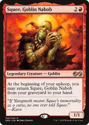 Squee, Goblin Nabob card from Ultimate Masters