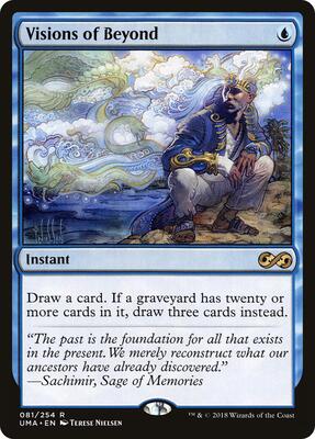 Visions of Beyond card from Ultimate Masters