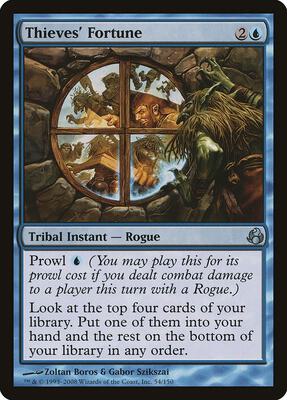 Thieves' Fortune card from Morningtide