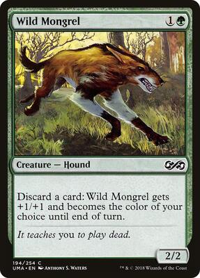 Wild Mongrel card from Ultimate Masters