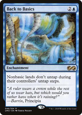Back to Basics card from Ultimate Masters