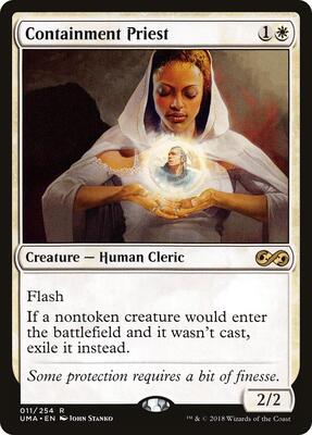 Containment Priest card from Ultimate Masters