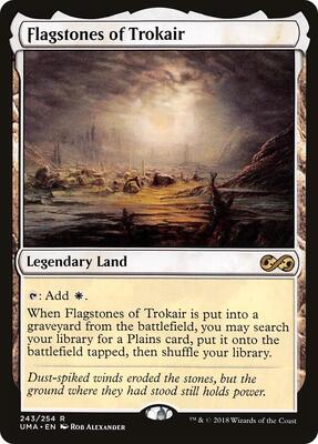 Flagstones of Trokair card from Ultimate Masters