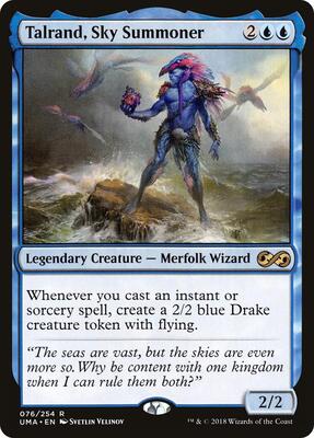 Talrand, Sky Summoner card from Ultimate Masters