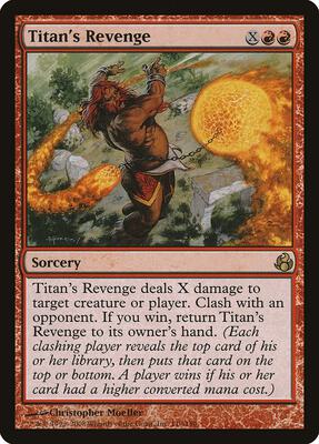 Titan's Revenge card from Morningtide