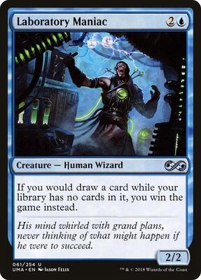 Laboratory Maniac card from Ultimate Masters