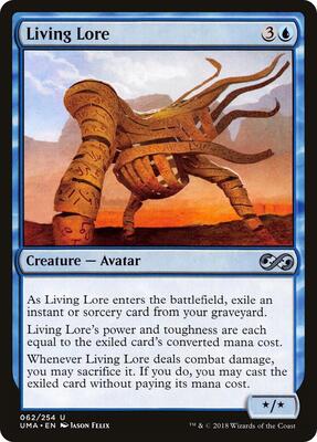 Living Lore card from Ultimate Masters