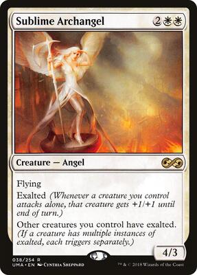 Sublime Archangel card from Ultimate Masters