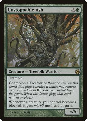 Unstoppable Ash card from Morningtide